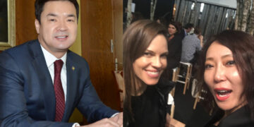 Ч.Сайханбилэгийн эхнэр гадаадаар хэсэж, галуу шувууны мах идэж ‘ЖАРГАЖ’ явна