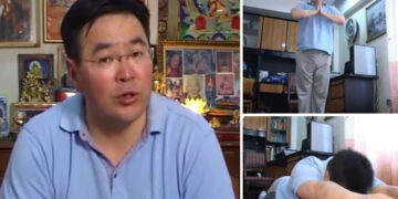 УИХ-ын Гишүүн Ц.Анандбазар нүглээ наминчилж орой болгон 108 мөргөдөг