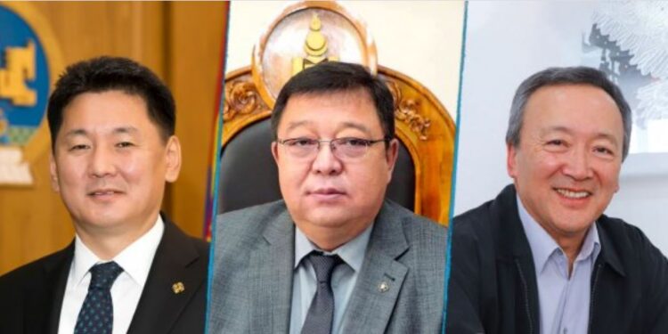 У.Хүрэлсүх “Баялагтаа эзэн Монгол” , С.Эрдэнэ “Дapaнгyйлaлгүй Монгол” , Д.Энхбат “Монгол чадна” УРИАТАЙ байна