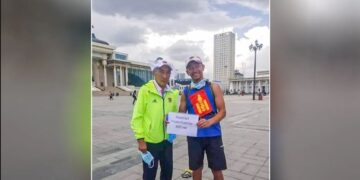 Д.Гантулга Хөвсгөлөөс-Улаанбаатар хүртэл 16 өдөр 800 км гүйжээ