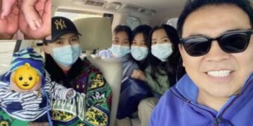 Шинэхэн хүүхдээ өлгийдөж аваад удаагүй байгаа Аглуугийн аз жаргалтай гэр бүл