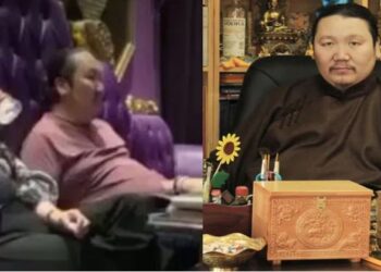 Бypxанч лам Ухaaнзаяа багш караокед 20-н насaaр дvv бүсгүйтэй цэнгэж явна