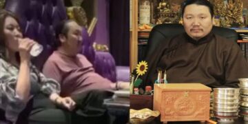 Бypxанч лам Ухaaнзаяа багш караокед 20-н насaaр дvv бүсгүйтэй цэнгэж явна