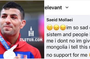 Саиед Моллай Монголчууд ӨӨРИЙГ НЬ ДЭМЖИХГҮЙ байгаад сэтгэл дундуур байгаагаа илэрхийллээ