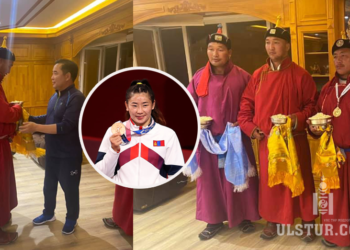 Ховдын гишүүд бөхчүүдээ шагнаж олимпийн медальтнаа мартжээ