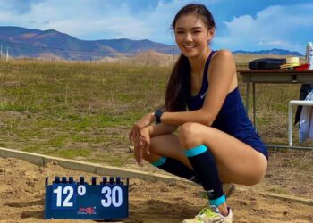 Харайлтын рекорд тогтоосон Э.Оюундарь сошиалд гоо төрхөөрөө шуугиулж байна