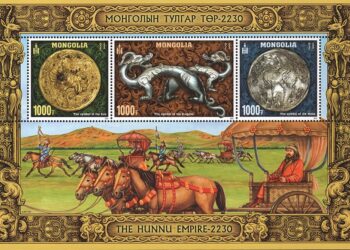 “Монголын тулгар төр 2230”, “Ардын хувьсгалын 100 жил” марк шуудангийн үйлчилгээнд гарчээ