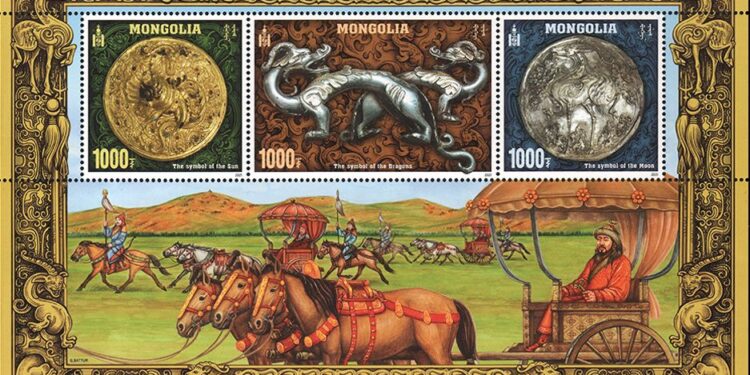 “Монголын тулгар төр 2230”, “Ардын хувьсгалын 100 жил” марк шуудангийн үйлчилгээнд гарчээ