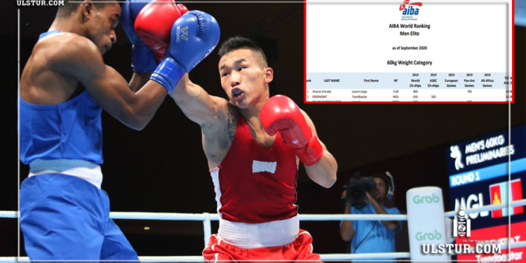 Э.Цэндбаатар 60 кг жиндээ дэлхийн шилдэгүүдийн манлайд жагсаж байна