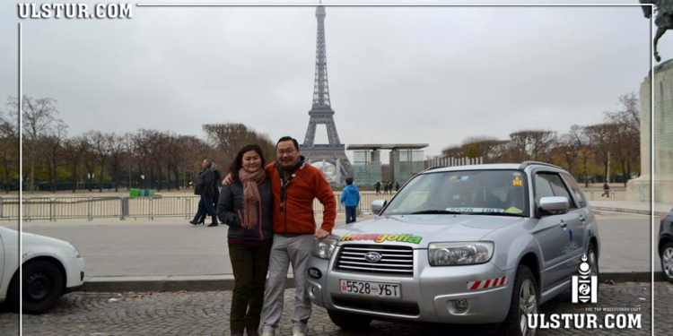 Автомашинтайгаа алсын Францад очсон Монгол хосуудын гайхалтай аялал