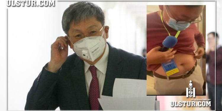 УИХ-ын Ч.Хүрэлбаатарт чимхүүлсэн сэтгүүлчийн хэвлийн хэсгээр…