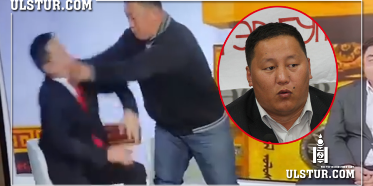 Бичлэг: Өмгөөлөгч Х.Бат-Ялалт шууд эфирийн үеэр хүн зо.дож тaнxaйpaв