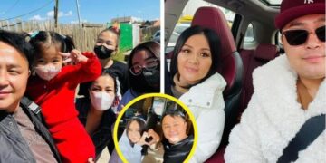 ФОТО: Дуучин В.Баттулга удам залгах хүүгээ өлгийдөн авлаа