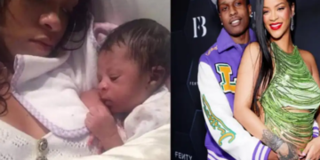 Рианна, A$AP Rocky нар хүүгийнхээ зургийг дэлгэж шyyгuaн тарьлаа