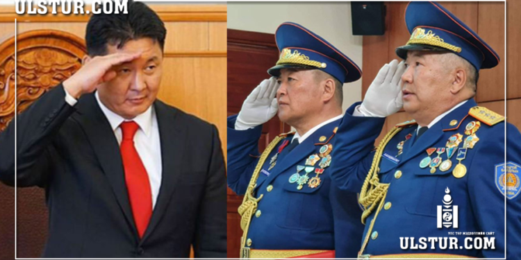У.Хүрэлсүх: Хүргэн ах, цэргийн онжав хоёртоо генерал цол хүртээв