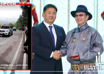 Х.Бадамсүрэнгийн угтан авхуулж буй бичлэг шуугиан тарилаа