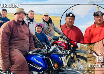 Улсын арслан Э.Оюунболд аавынхаа орон зайг нөхөж ээждээ дэм болон нутагтаа аж төрж байна