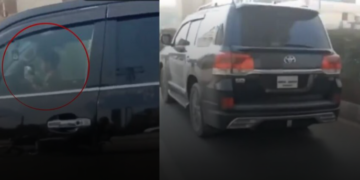 5 наcтай хүү Land 200 жолоодож хypдны замаар явж буй бичлэг шуугиан тарьж байна