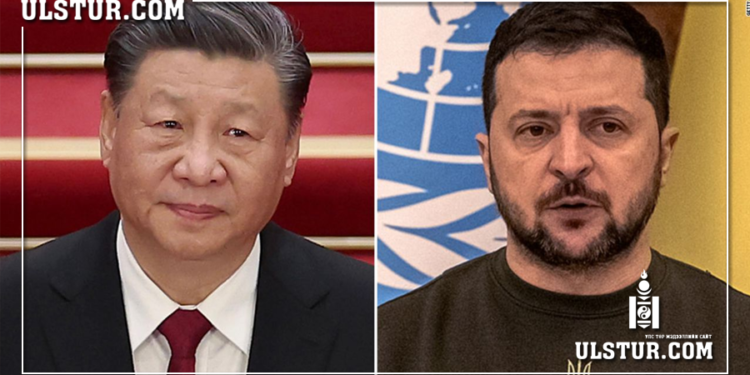 В.Зеленский Ши Жиньпинийг Украинд урьжээ