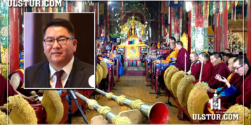 Л.Наранбаатар: Уламжлал ёсоор үйлдвэрээ даатгаж, Амарбаясгалант хийдэд 5.9 сая төгрөг зарцуулжээ