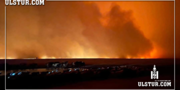 Халхын гол шатаж байна