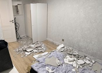 “Гарден сити” хотхоны тааз нурж, оршин суугчид эд хөрөнгөөрөө хохирчээ