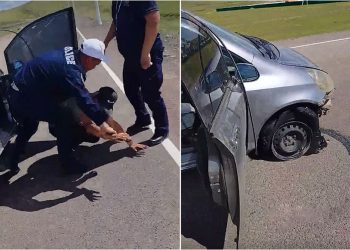 Хөвсгөл аймгаас машин хулгайлж яваад Булган аймгийн нутагт баригджээ