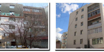 38 ДУГААР БАЙРНЫ ГАДНА ТАЛЫН ФАСАД ЗАСВАР