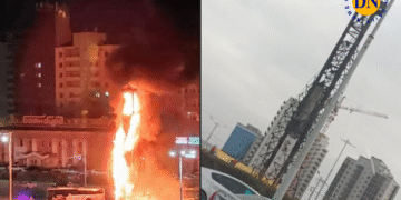 Согтуу иргэн гал асааж, хөшөөг шатаасан хэргийг шалгаж байна