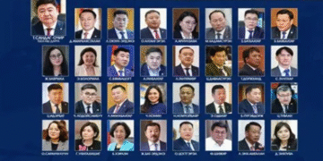 ЭДГЭЭР ГИШҮҮД ӨНӨӨДӨР  ЕРӨНХИЙ САЙДЫН ХУВЬ ЗАЯАГ ДЭНСЭЛНЭ